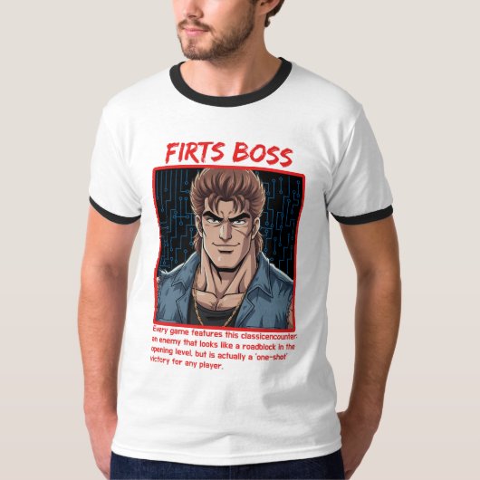 Erster Boss T-Shirt (Vorderseite)