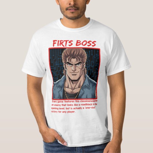 Erster Boss T-Shirt (Vorderseite)
