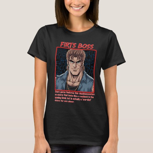 Erster Boss T-Shirt (Vorderseite)