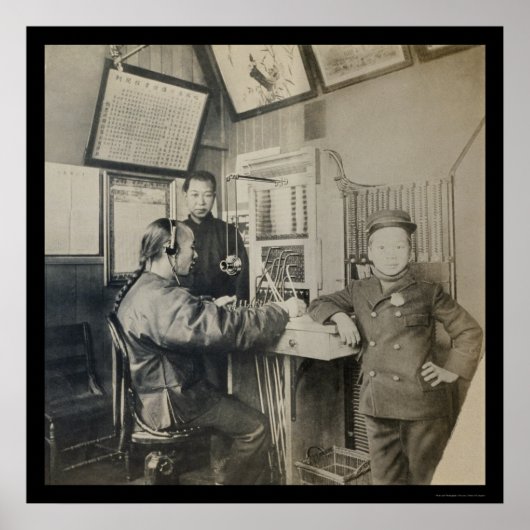 Erster chinesischer Telefonbetreiber, Chinatown 19 Poster (Vorne)