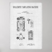 ERSTER COMPUTER 1889 POSTER (Vorne)