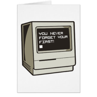 Erster Computer Retro