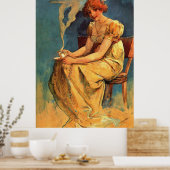 Erster Cup c1890 Poster (Küche)