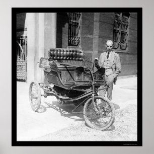 Erster Dreiräder-Auto-Preis 1924 Poster