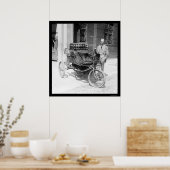 Erster Dreiräder-Auto-Preis 1924 Poster (Küche)