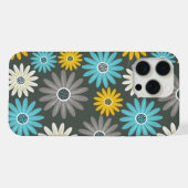 Erster Eindruck Blumenmuster iPhone Hülle (Rückseite (Horizontal))