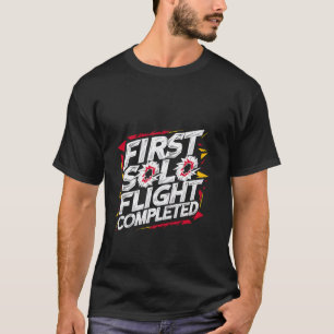 Erster Einzelflug abgeschlossen — T-Shirt