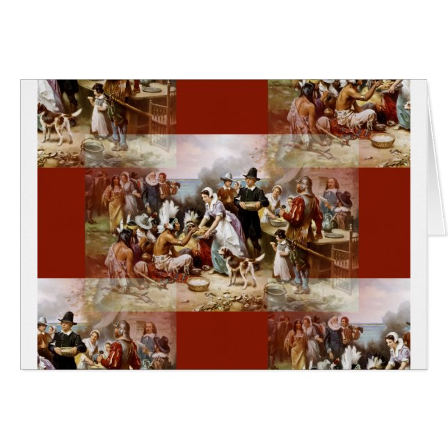 erster Erntedank (Vorderseite (Horizontal))