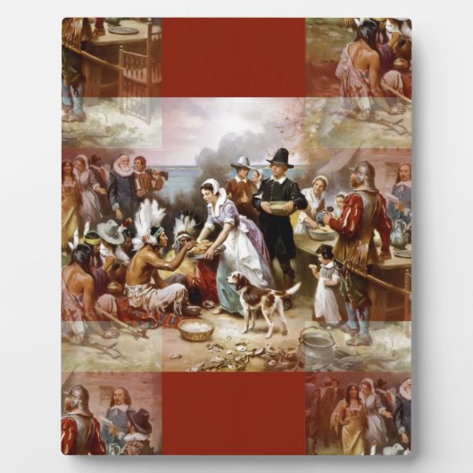 erster Erntedank Fotoplatte (Vorderseite)