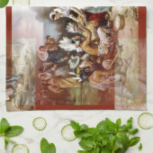 erster Erntedank Handtuch (Gefaltet)