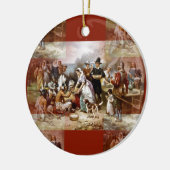 erster Erntedank Keramik Ornament (Links)