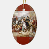 erster Erntedank Keramikornament (Links)