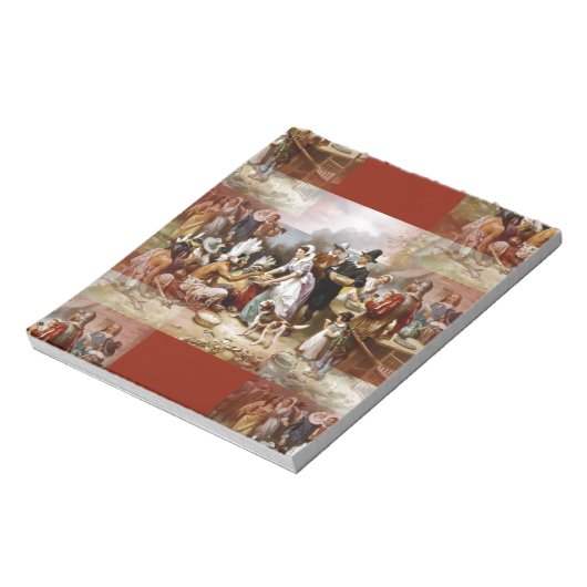 erster Erntedank Notizblock (Rotiert)