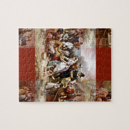 erster Erntedank Puzzle (Horizontal)