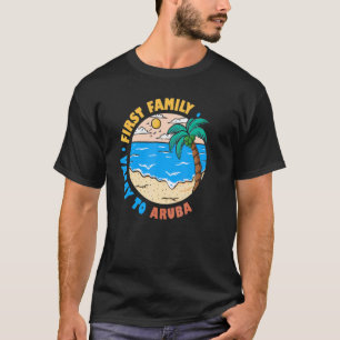 Erster Familienurlaub in Aruba Souvenir T-Shirt