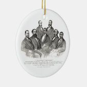 Erster farbiger Senator und Vertreter Keramik Ornament (Rechts)