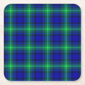 Erster Fibonacci kariert Rechteckiger Pappuntersetzer (Vorderseite)