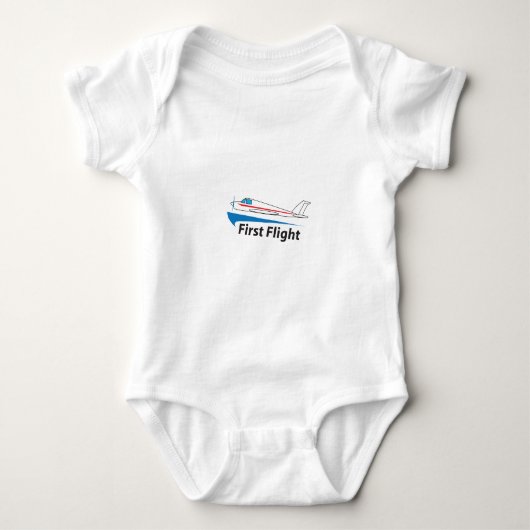 ERSTER FLUG BABY STRAMPLER (Vorderseite)