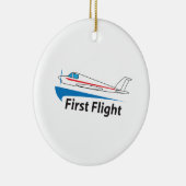 ERSTER FLUG KERAMIK ORNAMENT (Rechts)