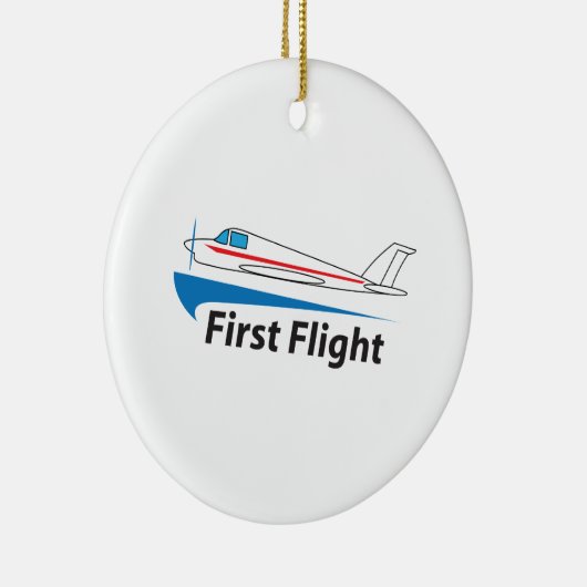 ERSTER FLUG KERAMIK ORNAMENT (Rechts)