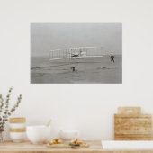 Erster Flug Poster (Küche)