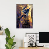 Erster Flug Poster (Heimbüro)