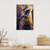 Erster Flug Poster (Küche)