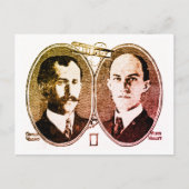 Erster Flug Postkarte (Vorderseite)