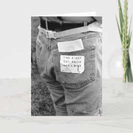 Erster Gay Pride Karte