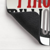 "Erster geborener Millionaire " Mousepad (Ecke)