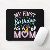 Erster Geburtstag als Mama, frohen Muttertag, Mami Mousepad (Mit Mouse)
