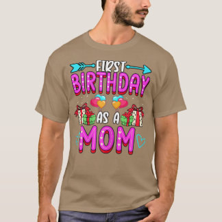 Erster Geburtstag als Mama Mutterschafts-Baby-Beri T-Shirt