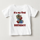 Erster Geburtstag Baby T-shirt (Vorderseite)