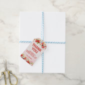 Erster Geburtstag Berry Sweet Geschenkanhänger (Mit Garn)