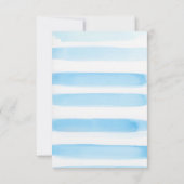 Erster Geburtstag Boy Teddy Bear Ice Creme Dankeskarte (Rückseite)