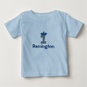 Erster Geburtstag des kleinen Prinzen Baby T-shirt