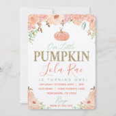 ERSTER GEBURTSTAG EINLADUNG (Vorderseite)