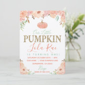 ERSTER GEBURTSTAG EINLADUNG (Stehend Vorderseite)