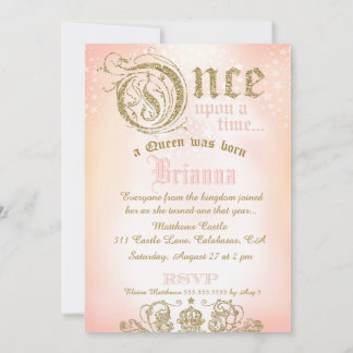 Erster Geburtstag einmal auf eine Zeit QUEEN Einladung