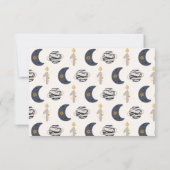 Erster Geburtstag, Erste Umlaufbahn um die Sonne! Dankeskarte (Rückseite)