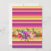 ERSTER GEBURTSTAG FIESTA CARD MEXICAN EINLADUNG (Rückseite)