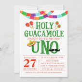 ERSTER GEBURTSTAG FIESTA EINLADUNG (Vorderseite)