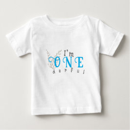 Erster Geburtstag für Junge Baby T-shirt