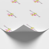 Erster Geburtstag Geschenkpapier (Ecke)