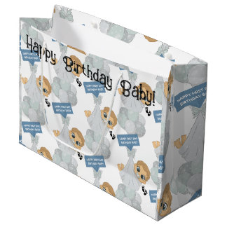 Erster Geburtstag Große Geschenktüte