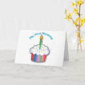 Erster Geburtstag Karte (Gelbe Blume)