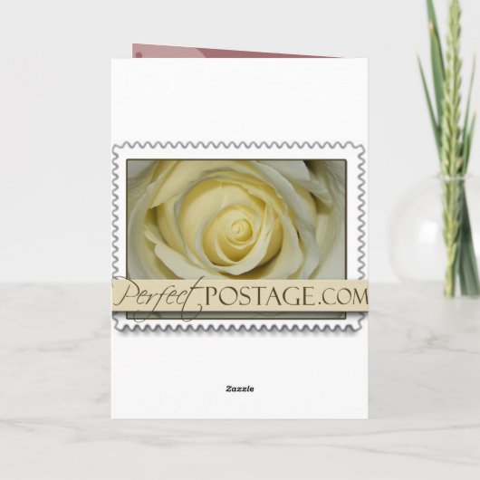 Erster Geburtstag Karte (Rückseite)