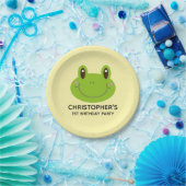 Erster Geburtstag Kinder Party Frosch Thema Pappteller (Party)