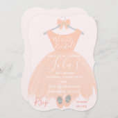 ERSTER GEBURTSTAG LADEN EIN EINLADUNG (Vorne/Hinten)