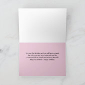 Erster Geburtstag mit Spielzeugbären Karte (Innenseite)